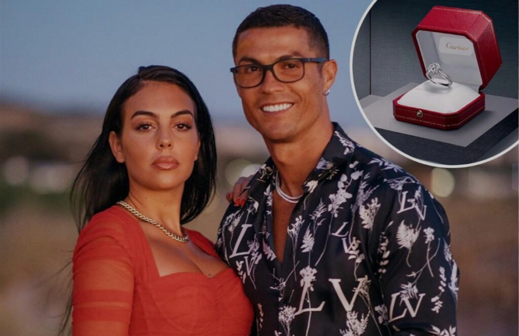 Ronaldo engaged to Georgina Rodríguez during romantic proposal